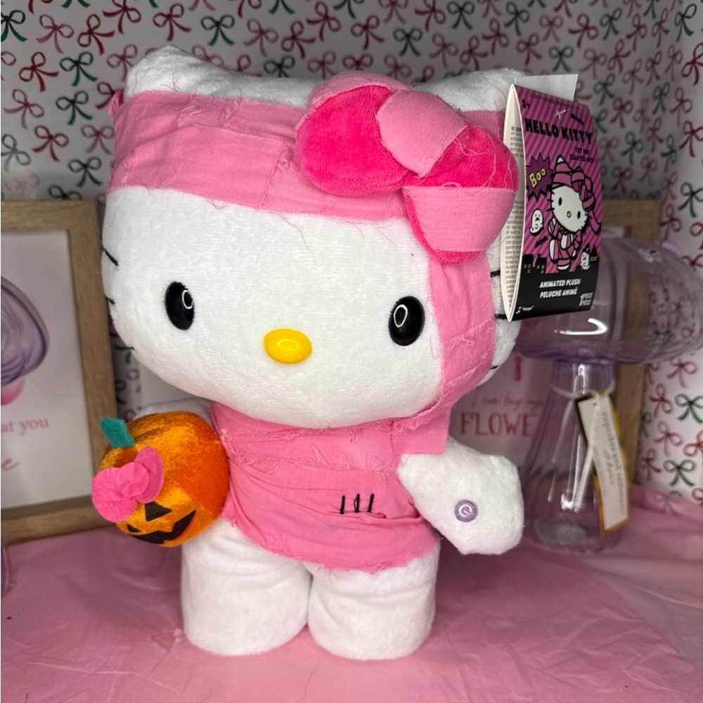Hello kitty Halloween Pink Mummy side stepper